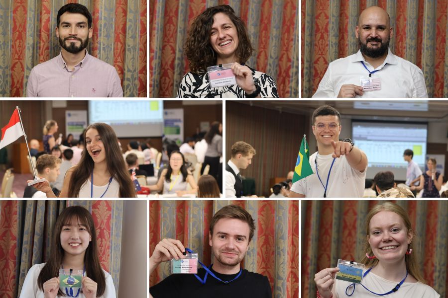 Viadrina students and other participants of the UN simulation at the INU Summer School in Hiroshima, Japan